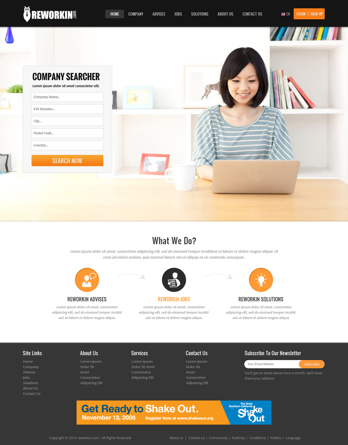 Web Design par OM pour ce projet | Design #5626381