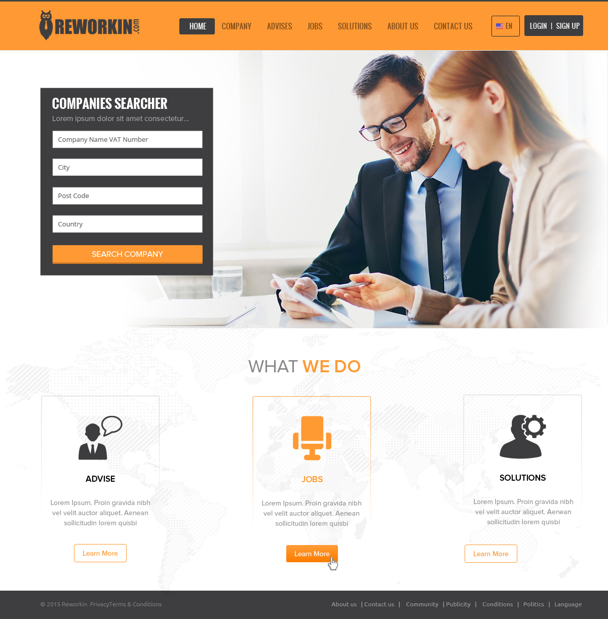 Web Design by OM for this project | Design #5639429