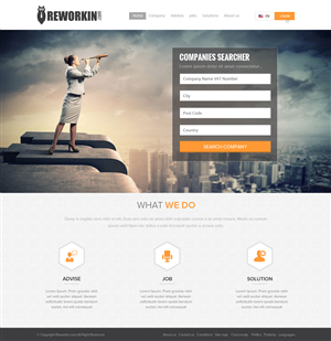 Web Design by OM for this project | Design: #5639488