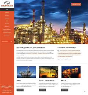 Diseño Web por pb para Cascade Process Controls | Diseño: #5619633