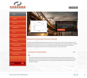 Diseño Web por pb para Cascade Process Controls | Diseño: #5630561
