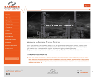 Diseño Web por pb para Cascade Process Controls | Diseño: #5630591