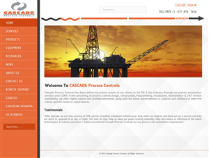 Diseño Web por Sukrutisolutions para Cascade Process Controls | Diseño: #5615147