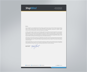 Letterhead Design by logodentity for this project | Design: #5613634