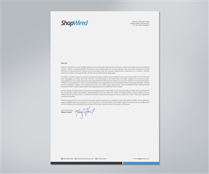 Letterhead Design by logodentity for this project | Design: #5613661