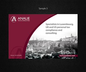 Design Publicitaire par Ovimatic pour Analie Sarl | Design : #5787129