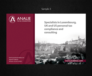 Design Publicitaire par Ovimatic pour Analie Sarl | Design : #5806411