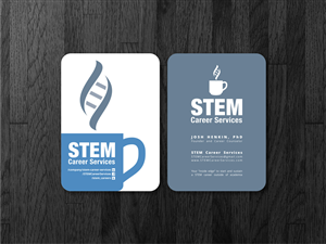 Fun and eye-catching business card for Career Coaching Company for Science and Engineering graduates | Design de Carte de Visite par Atvento Graphics