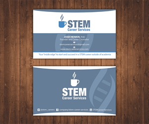 Fun and eye-catching business card for Career Coaching Company for Science and Engineering graduates | Design de Carte de Visite par Stylez Designz