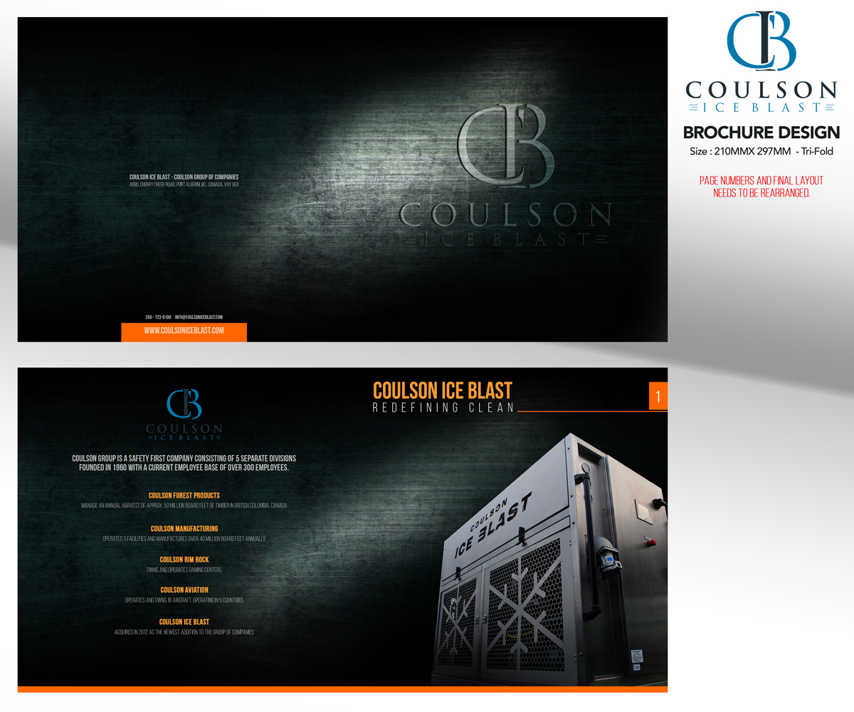 Brochure Design by MicroZ for this project | Design #5629858