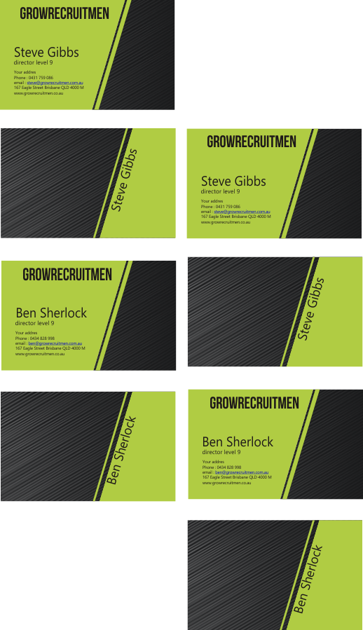 Business Card Design by anggi for this project | Design #5607271