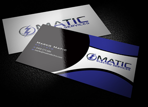 Business Card Design by Riz' for Matic Electro Services | Design: #5615676