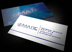 Diseño de Tarjeta de Presentación por Riz' para Matic Electro Services | Diseño: #5623505