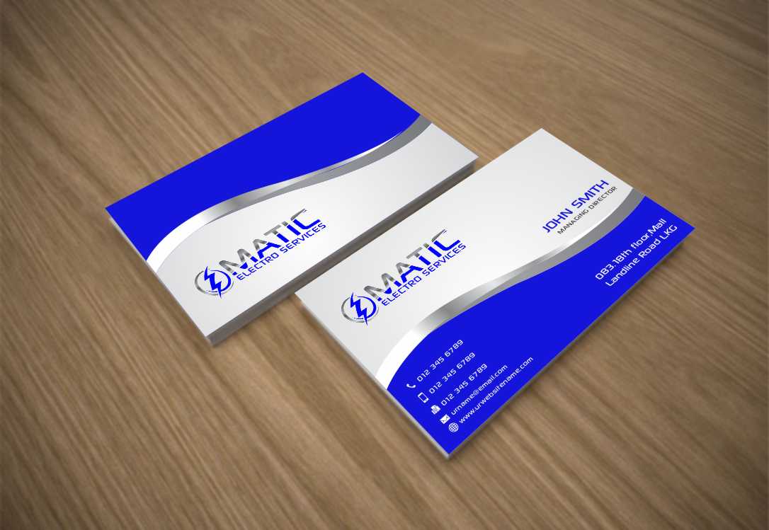 Design de Carte de Visite par szabist pour Matic Electro Services | Design #5616787