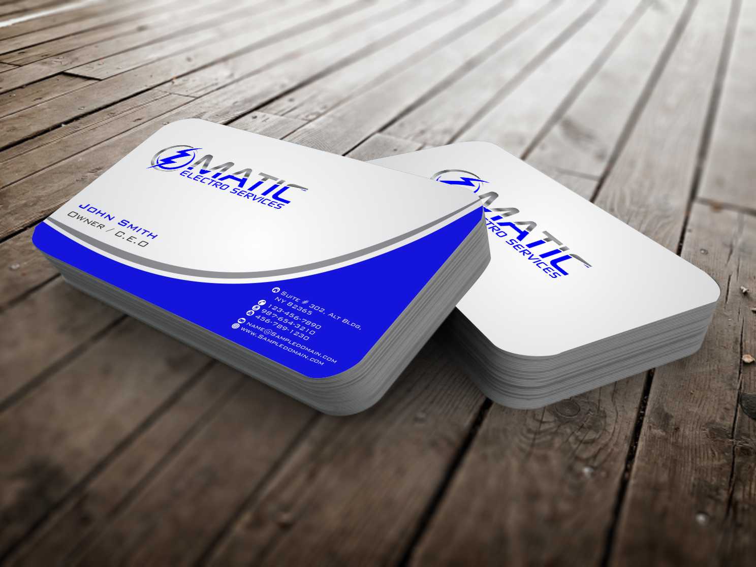 Design de Carte de Visite par szabist pour Matic Electro Services | Design #5616789