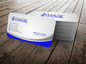Business Card Design by szabist for Matic Electro Services | Design: #5616794