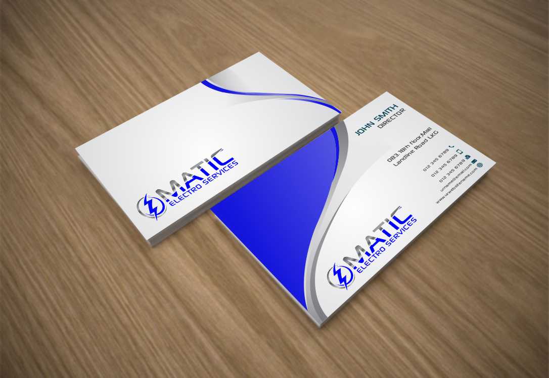 Design de Carte de Visite par szabist pour Matic Electro Services | Design #5616795