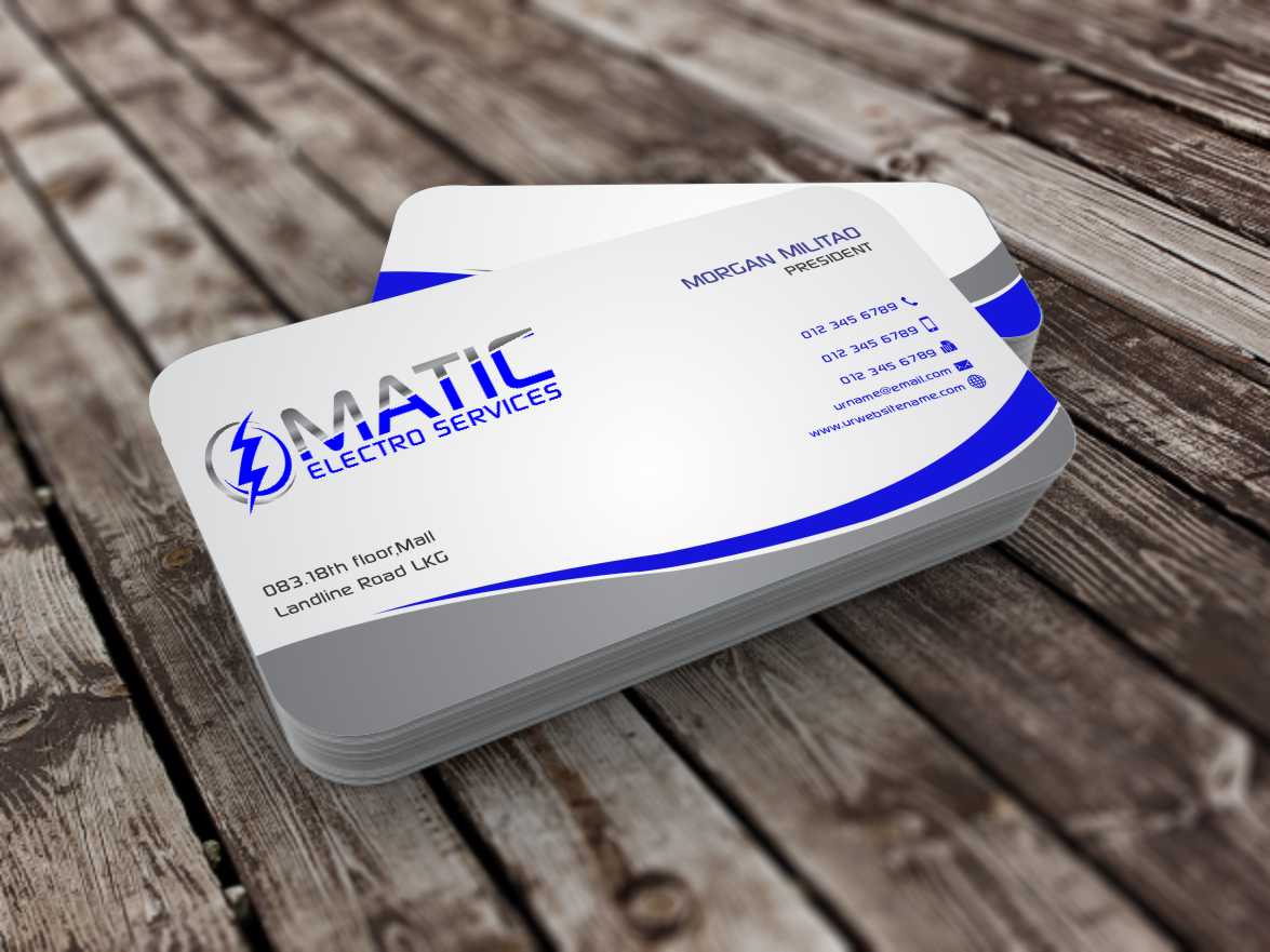 Design de Carte de Visite par szabist pour Matic Electro Services | Design #5616798