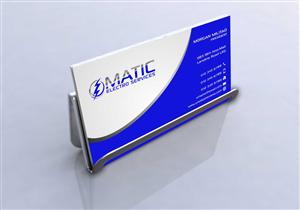 Business Card Design by szabist for Matic Electro Services | Design: #5616800