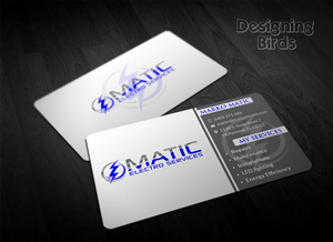 Diseño de Tarjeta de Presentación por Designing Birds para Matic Electro Services | Diseño: #5612699