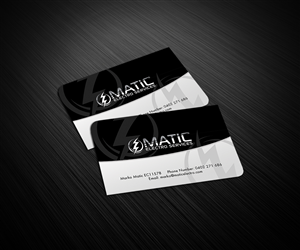 Business Card Design by Ganbold.Ch for Matic Electro Services | Design: #5646786