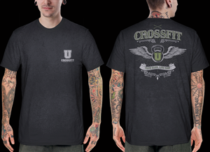 CrossFit TShirt Needs Vintage Fashion Design for Hoody | T-shirt Design by cithuwill
