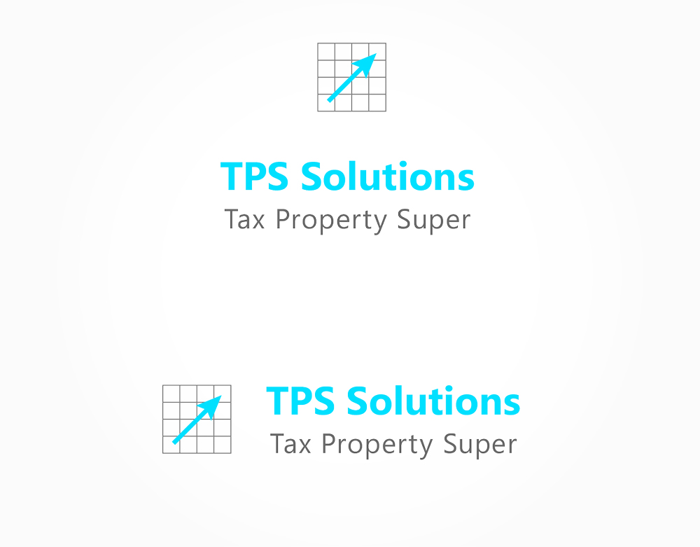 Logo Design by dobra ideja for Tax, Property & Super Solutions | Design #5611253