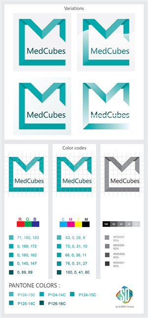 Logo-Design von SCARSET Vincent für MedCubes | Design: #1540696