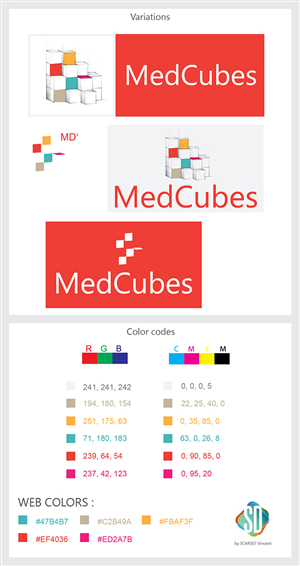 Logo-Design von SCARSET Vincent für MedCubes | Design: #1541436