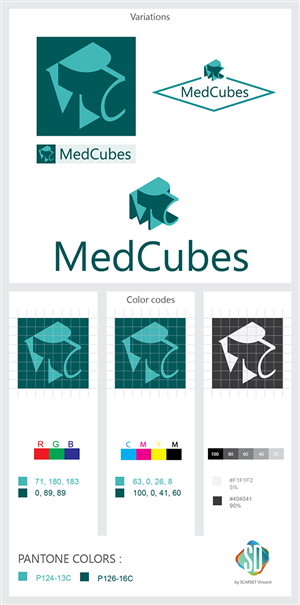 Logo-Design von SCARSET Vincent für MedCubes | Design: #1541447