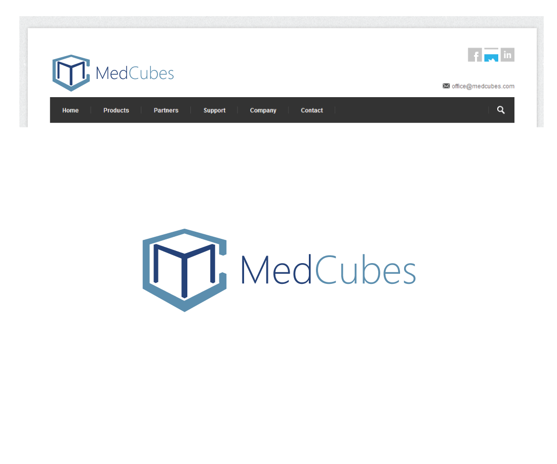 Diseño de Logo por Radu Borzea para MedCubes | Diseño #1540670