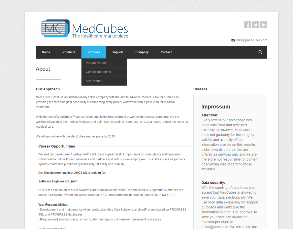 Logo-Design von Miroslav Vladimirovich für MedCubes | Design #1540274