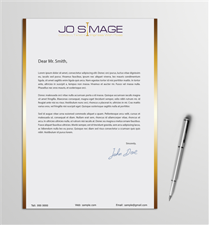 Letterhead Design by Armin Shohrati for this project | Design #5610191