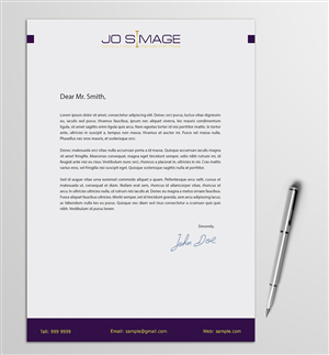 Letterhead Design by Armin Shohrati for this project | Design: #5610210