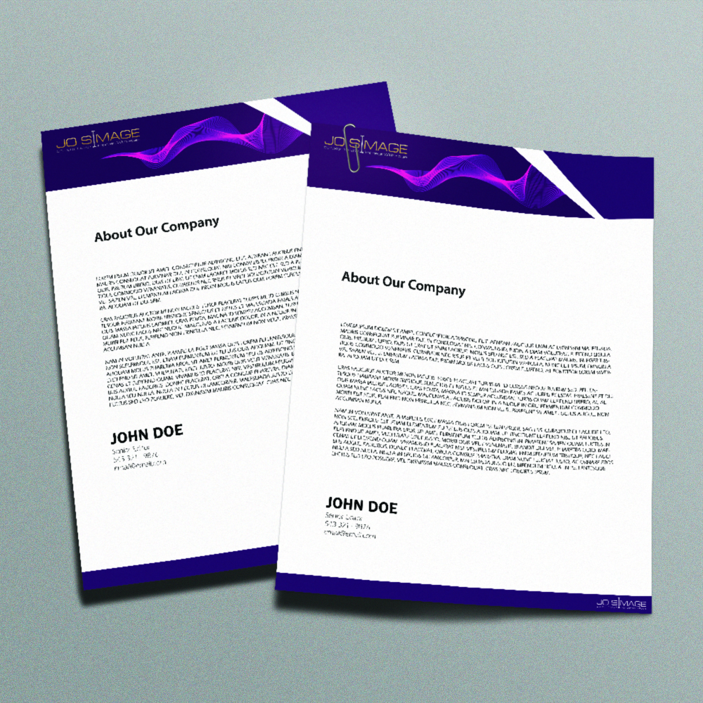 Letterhead Design by Dennis for this project | Design #5610386