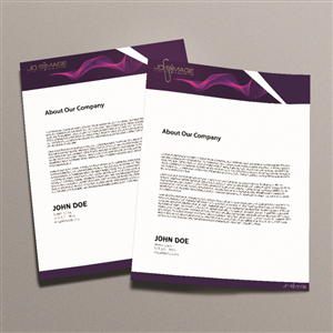 Letterhead Design by Dennis for this project | Design #5610386