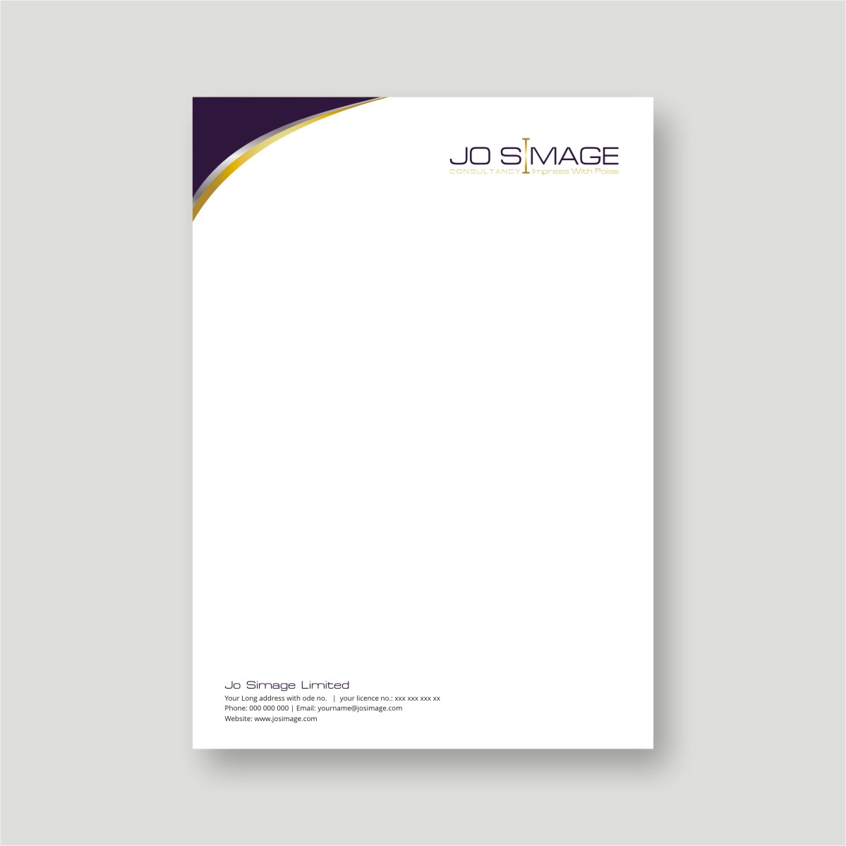 Letterhead Design by INDIAN_Ashok for this project | Design #5609779