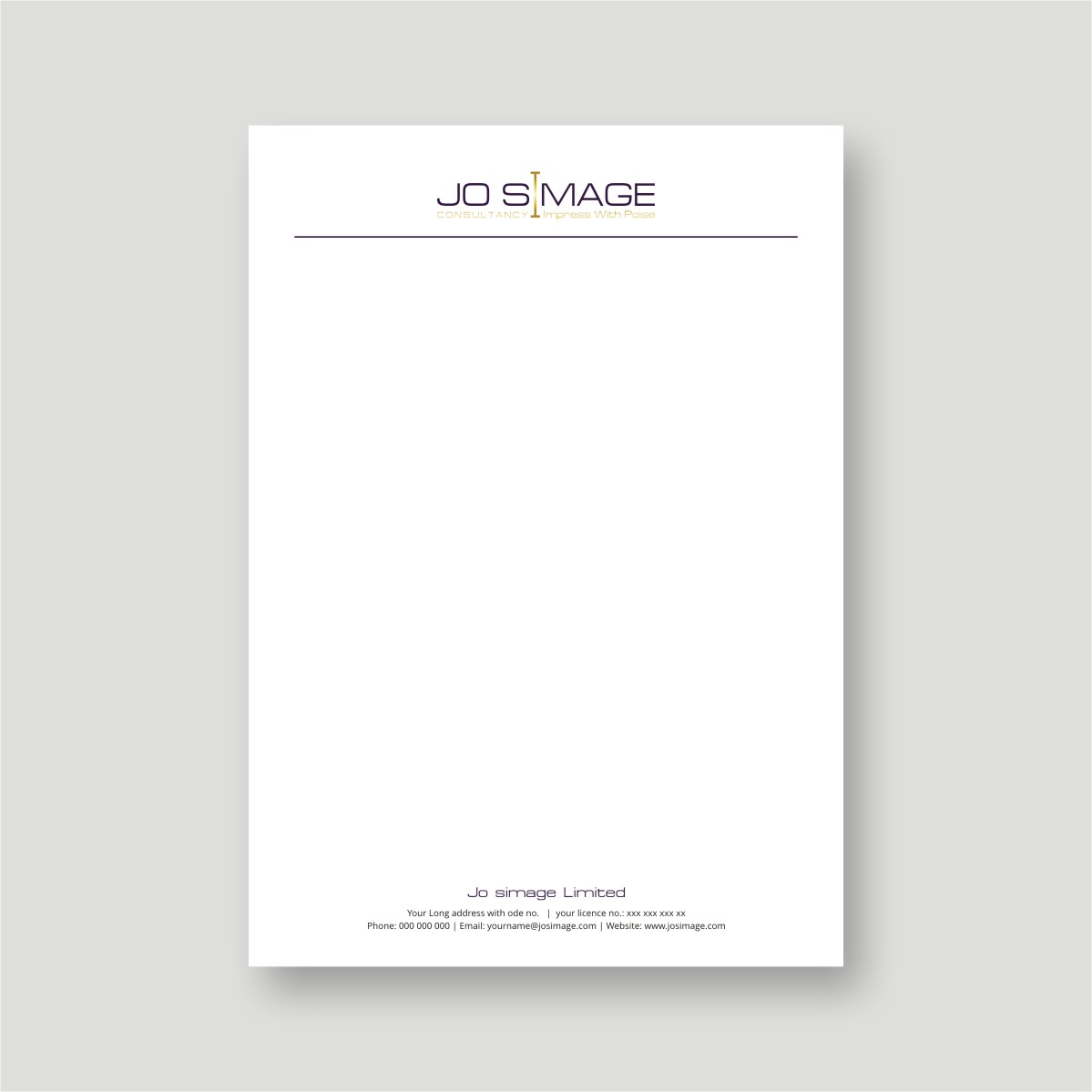 Letterhead Design by INDIAN_Ashok for this project | Design #5609780