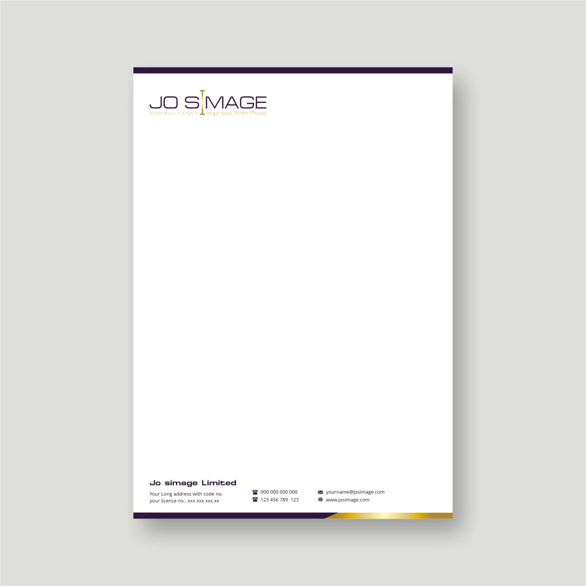 Diseño de Membrete por INDIAN_Ashok para este proyecto | Diseño #5609785