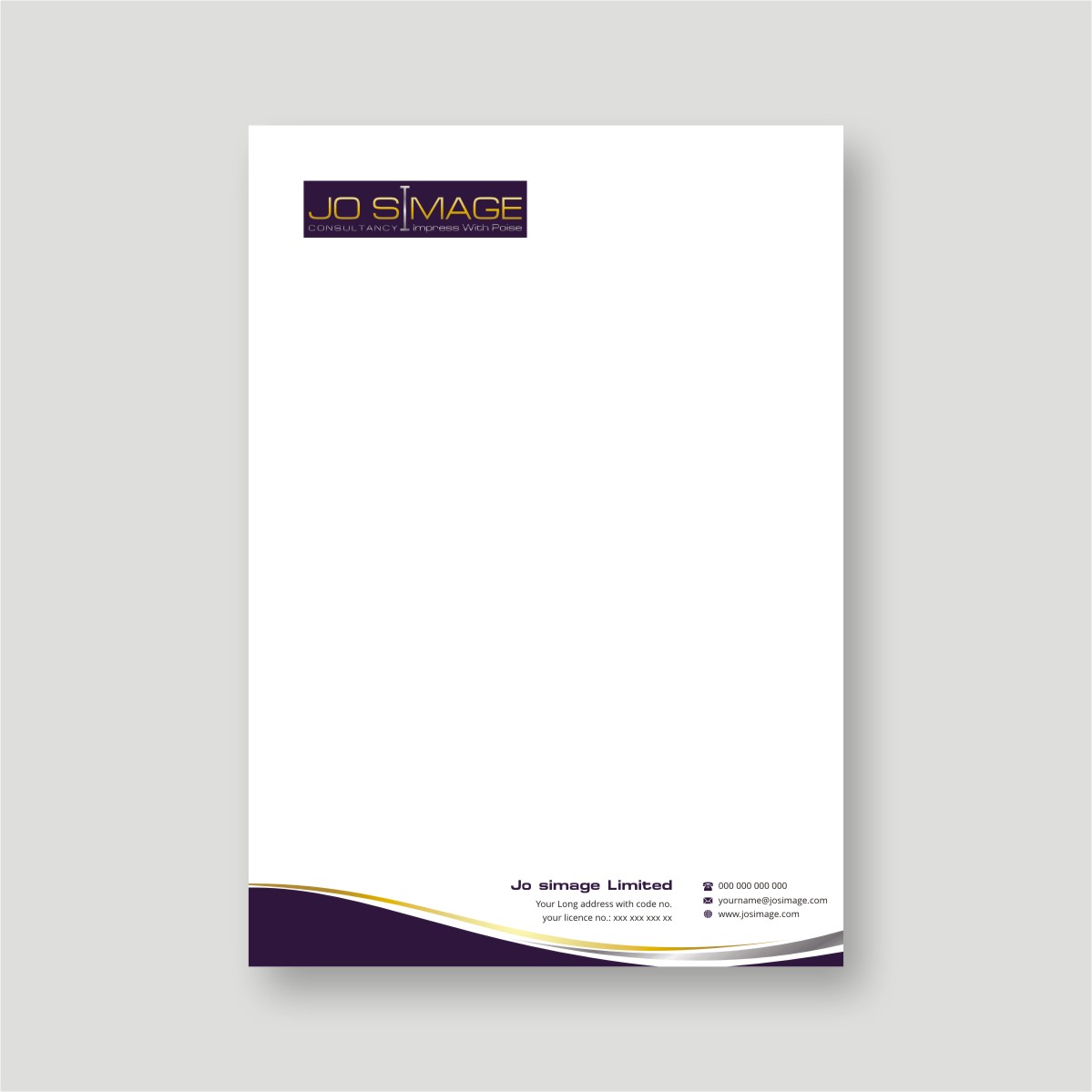 Letterhead Design by INDIAN_Ashok for this project | Design #5609786