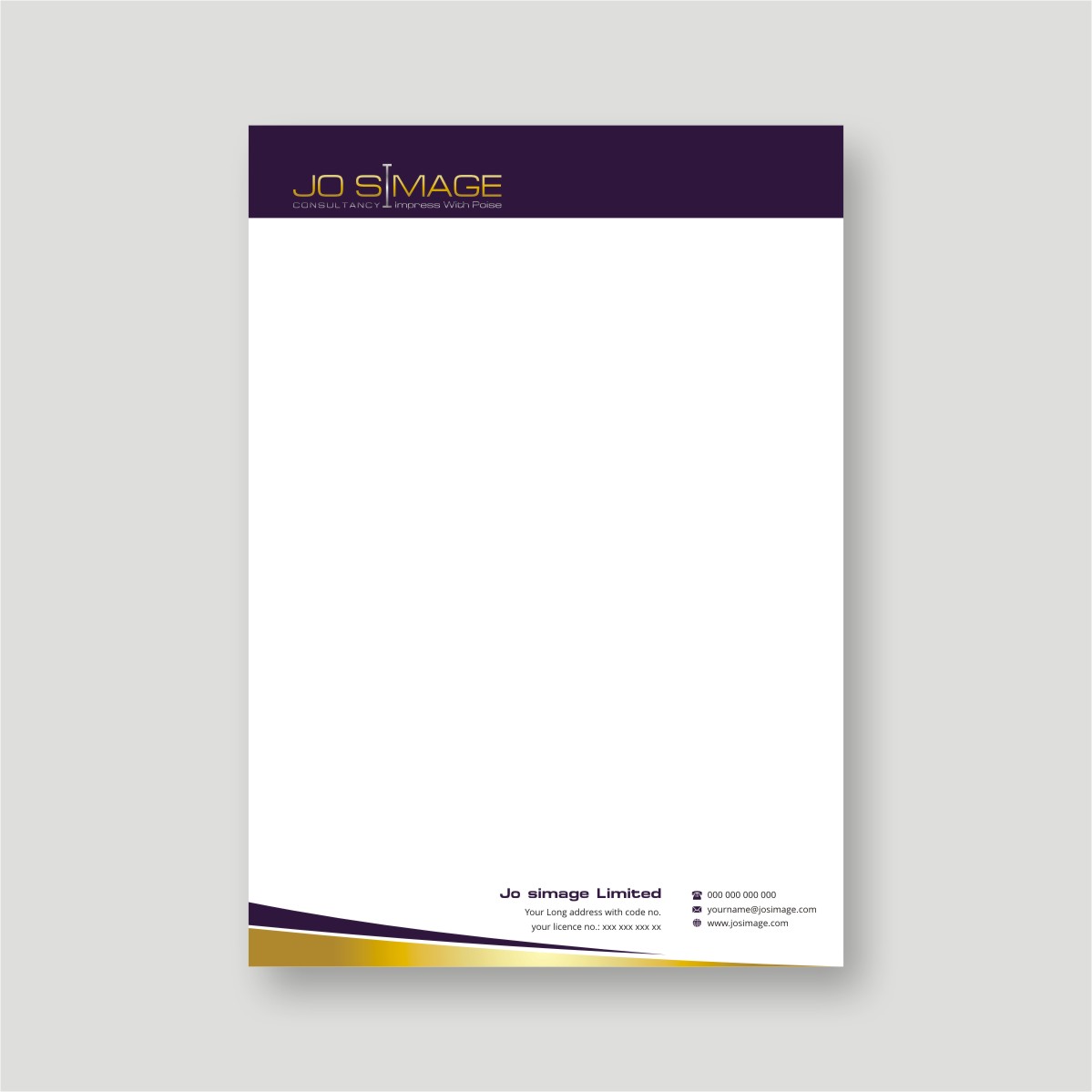 Letterhead Design by INDIAN_Ashok for this project | Design #5609788