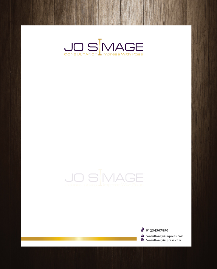 Letterhead Design by meet007 for this project | Design #5616254