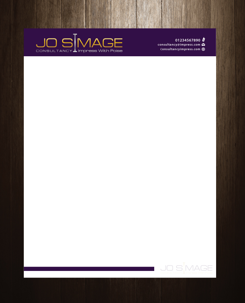Letterhead Design by meet007 for this project | Design #5616320