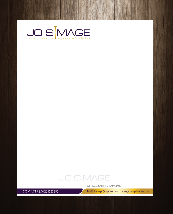 Letterhead Design by meet007 for this project | Design #5616775