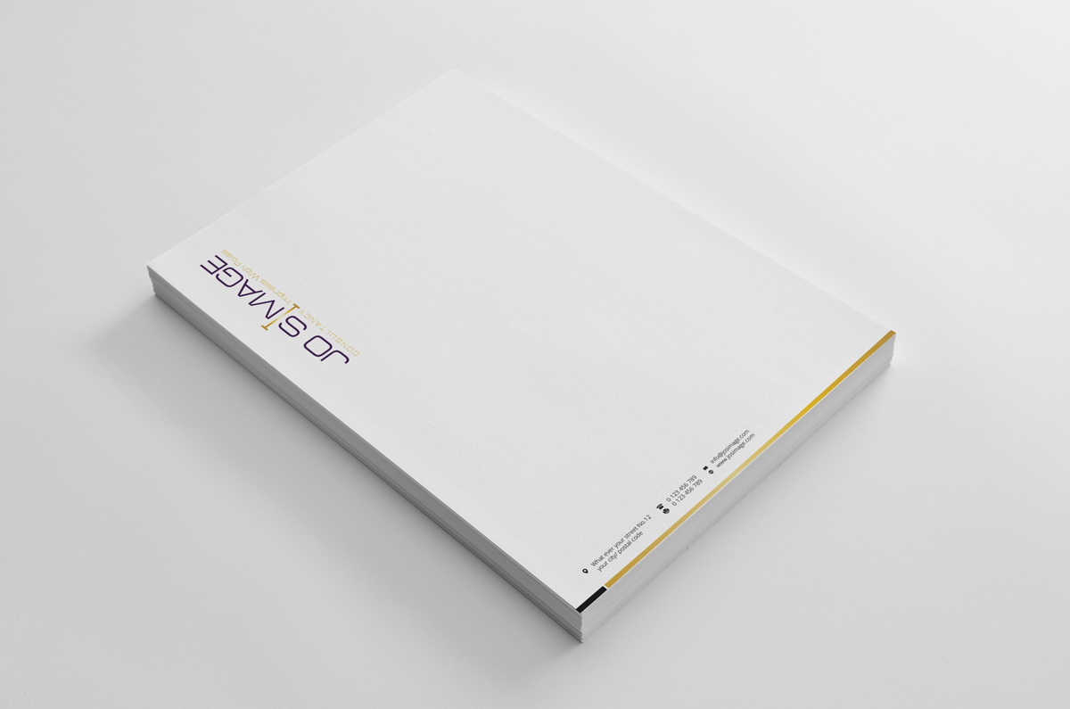 Letterhead Design by stoodio.id for this project | Design #5657974