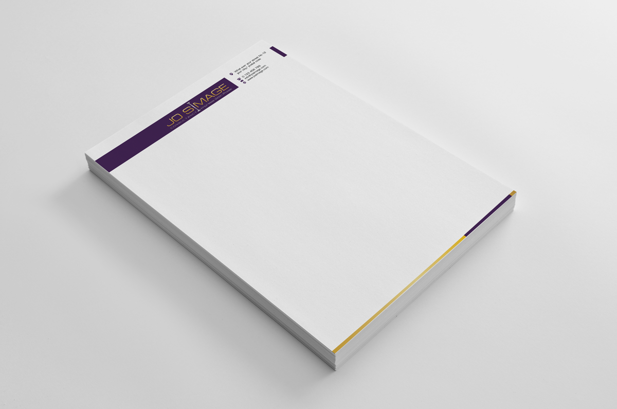 Letterhead Design by stoodio.id for this project | Design #5658164