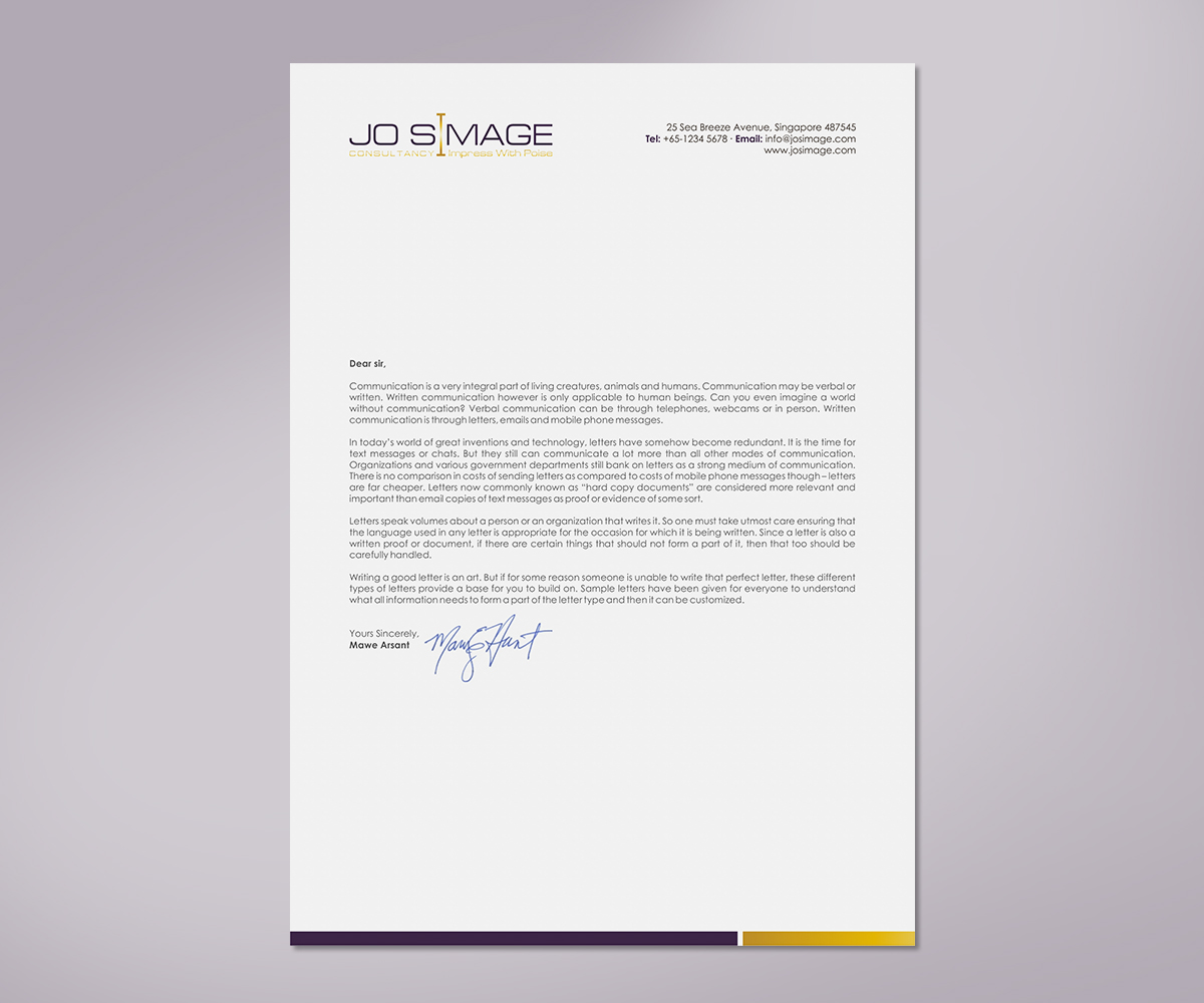 Diseño de Membrete por logodentity para este proyecto | Diseño #5613482