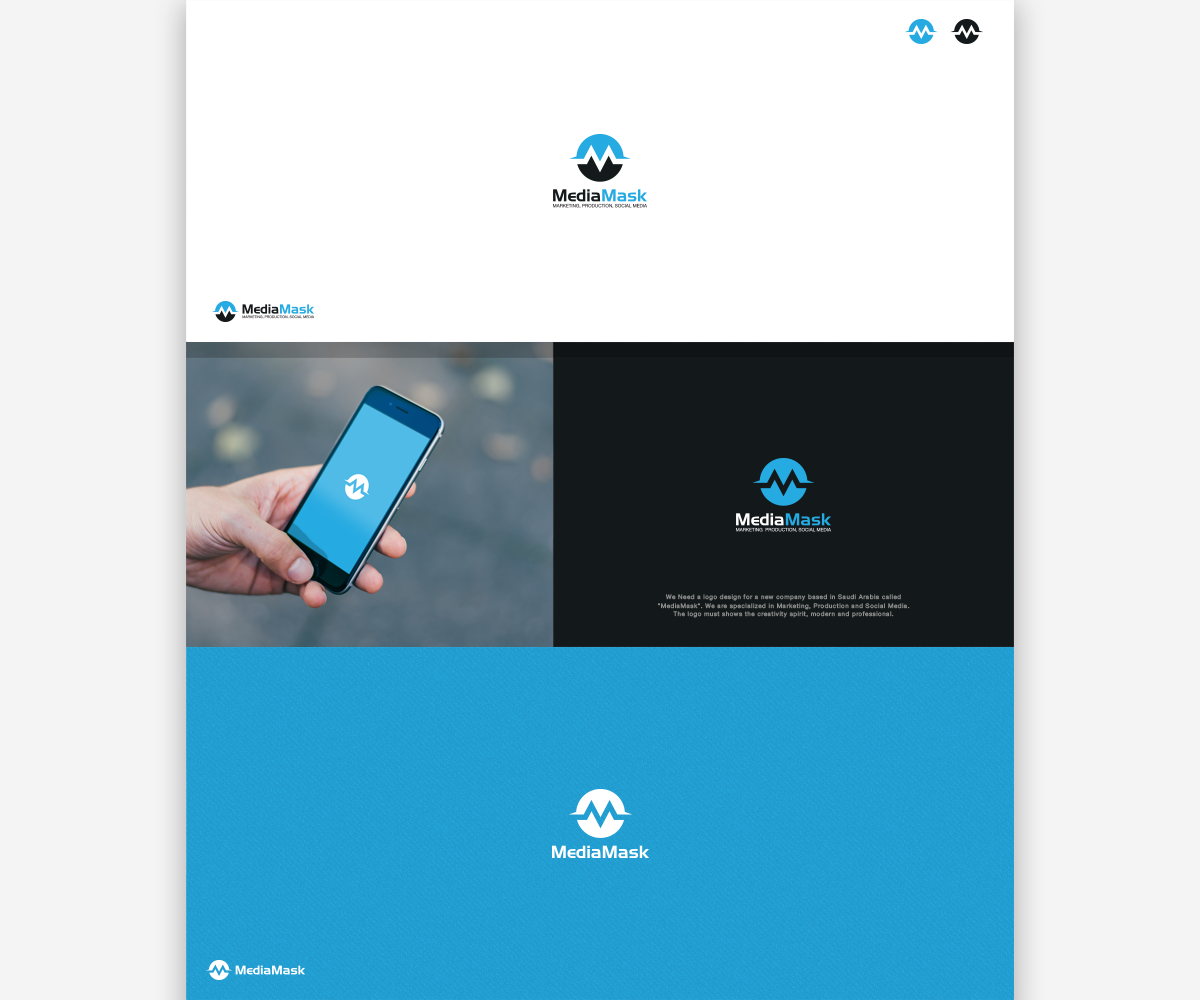 Logo Design by rahulswa for MediaMask | Design #5610275