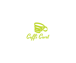 Coffi Cwrt | Diseño de Logo por Dzains