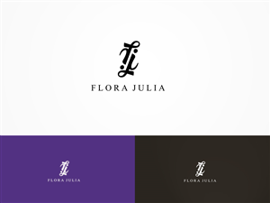 Flora Julia or fj   | Diseño de Logo por ArtSamurai